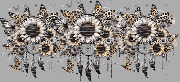 16oz Sunflower Girl-SU-527